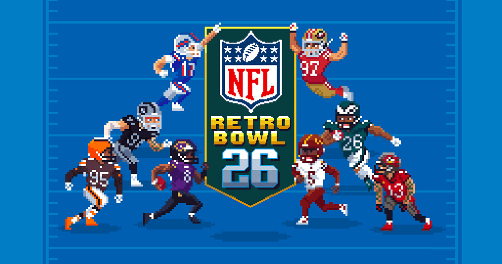 بازی NFL Retro Bowl ’26 در اپل آرکید