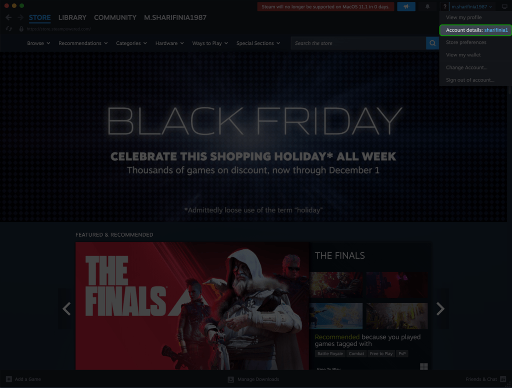 مراحل شارژ استیم والت