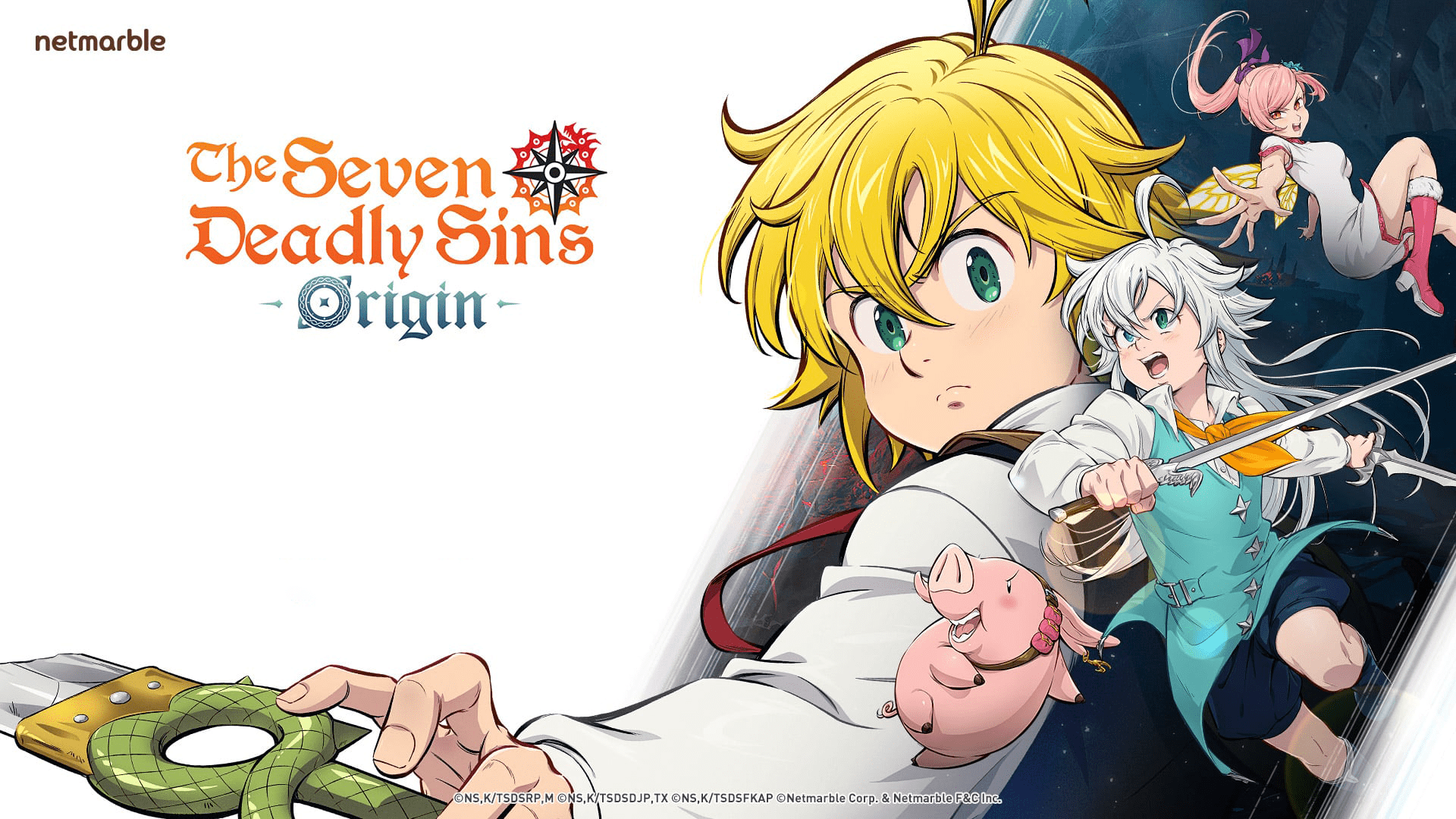 بازی The Seven Deadly Sins: Origin